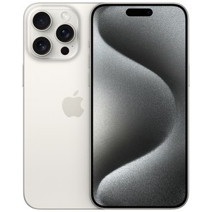 Apple 정품 아이폰 15 Po Max 자급제, 화이트티타늄, 512GB