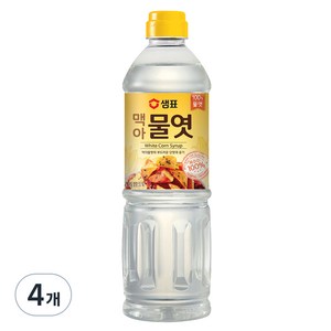 샘표 맥아물엿, 1.2kg, 4개