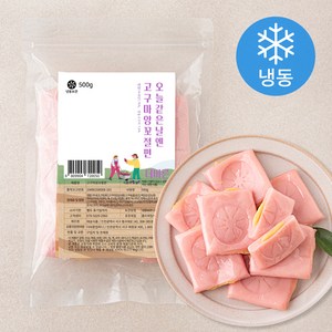 더바른 고구마 앙꼬절편 (냉동), 500g, 1개