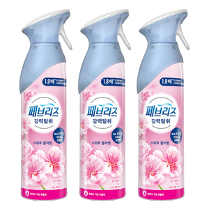 페브리즈 에어 실내 탈취제 스위트 블러썸 본품, 165g, 3개