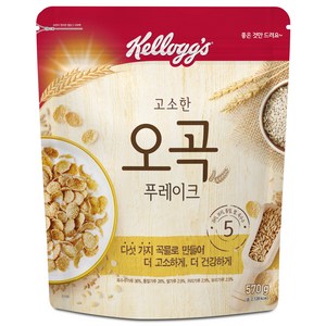 켈로그 오곡 푸레이크 시리얼, 570g, 1개