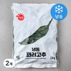 마당발 중국산 꽈리고추 (냉동), 1kg, 2개