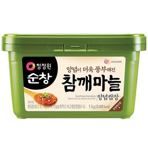 청정원순창 참깨마늘 양념쌈장, 1개, 1kg