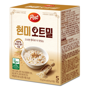 포스트 현미 오트밀, 150g, 1개