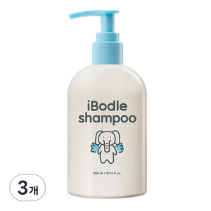 아이보들 유아 샴푸 과일향, 3개, 300ml