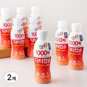 요플레 1000배 닥터캡슐 플레인, 130ml, 16개