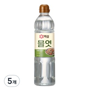 백설 물엿, 5개, 700g