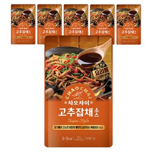 차오차이 고추잡채 소스, 100g, 6개