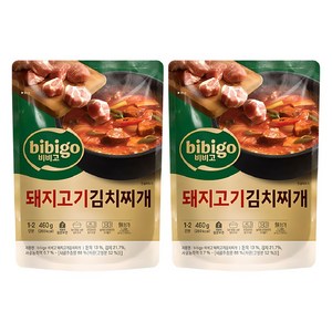 비비고 돼지고기김치찌개, 460g, 2개