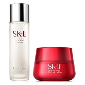 SK-II 피테라 에센스 160ml + 어드밴스드 크림 50g, 1세트