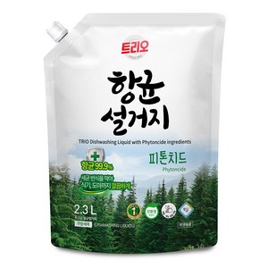 트리오 항균설거지 리필, 2.3L, 1개