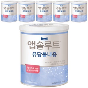 앱솔루트 유당불내증 분유, 400g, 6개