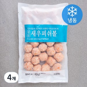 세미원 새우 피쉬볼 (냉동), 500g, 4개