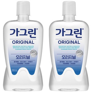 가그린 오리지널 구강청결제, 1.1L, 2개