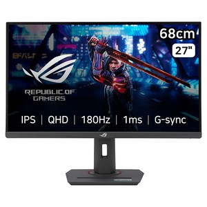 에이수스 QHD ROG 스트릭스 IPS 180Hz 게이밍 모니터, 68cm, XG27ACS