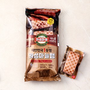 롯데푸드 의성마늘햄 GL 500g + 125g, 1세트