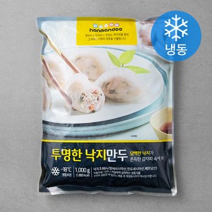 한만두 투명한 낙지 만두 (냉동), 1kg, 1개