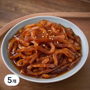 풀무원 풀스키친 꼬들꼬들한간장무채장아찌, 1kg, 5개