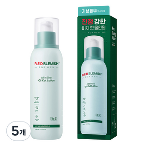 닥터지 레드 블레미쉬 포 맨 오일 컷 로션 올인원, 150ml, 5개