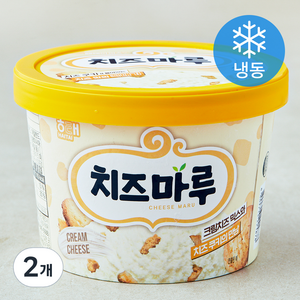 해태 치즈마루 (냉동), 2개, 900ml