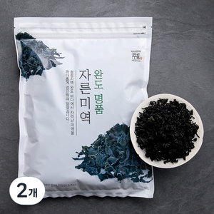 완도 명품 자른미역, 2개, 500g