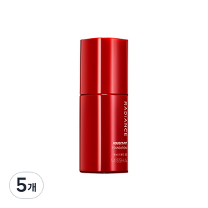 미샤 래디언스 퍼펙트핏 파운데이션 SPF30 PA++ 35ml, 23 샌드, 5개