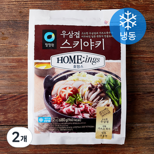 청정원 호밍스 우삼겹 스키야키 (냉동), 680g, 2개