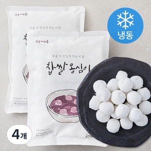 서울마님 찹쌀옹심이 (냉동), 500g, 4개