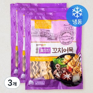 곰곰 쫄깃한 꼬치어묵 (냉동), 600g, 3개