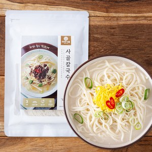 마포식품 사골 칼국수 + 소스 3인분 세트 555g, 1세트