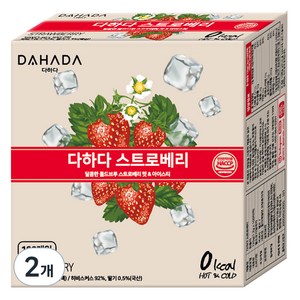 다하다 스트로베리, 1.2g, 100개입, 2개