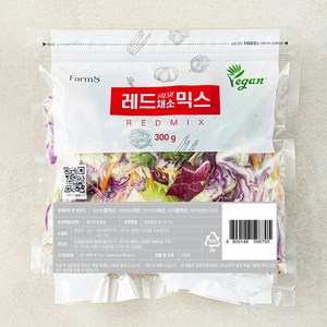 팜에이트 비건 인증 레드채소믹스, 1개, 300g