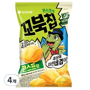 꼬북칩, 80g, 4개