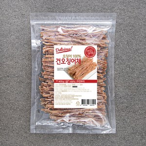 해맑은푸드 건오징어 채 (냉동), 400g, 1개