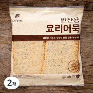 영자어묵 반찬용 요리어묵, 1000g, 2개