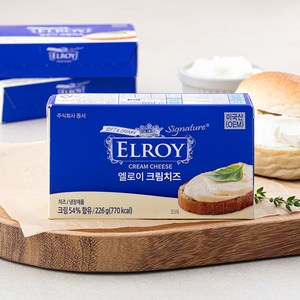 엘로이 크림치즈, 226g, 3개