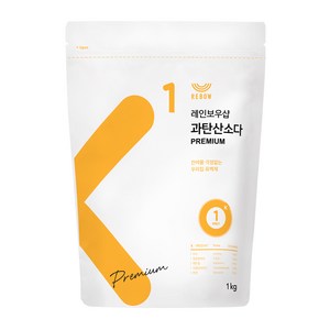 레인보우샵 과탄산소다 프리미엄 산소계 표백제, 1kg, 1개