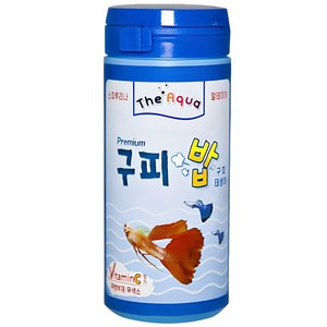 아쿠아플러스 구피 프리미엄 관상어 사료, 50g, 1개