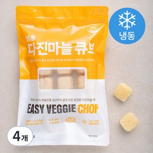 그린피아 냉동 다진마늘 (냉동), 270g, 4개