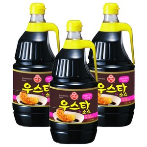 [오뚜기] 우스타 소스, 2.1kg, 3개