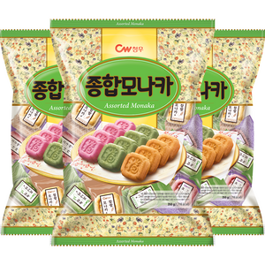 청우식품 종합모나카, 350g, 3개