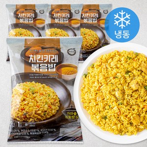 푸르온 치킨카레 볶음밥 (냉동), 270g, 4팩