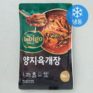 비비고 양지육개장 2인분 (냉동), 700g, 1개