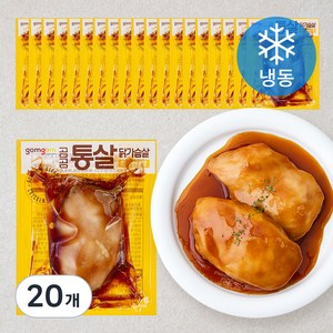 곰곰 통살 닭가슴살 허니소이맛 (냉동), 100g, 20개