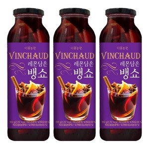 다농원 레몬담은 뱅쇼, 950g, 1개입, 3개