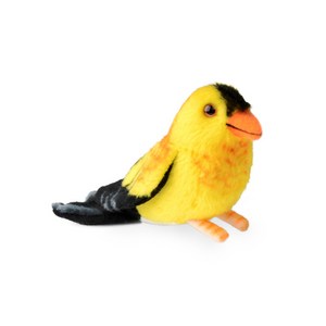 한사토이 동물인형 5517 황금방울새 Yellow Bird, 8cm, 노랑색, 1개