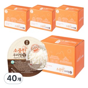 곰곰 소중한 우리쌀 밥, 200g, 40개