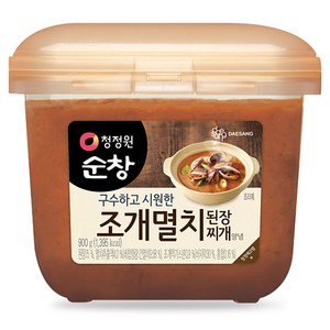 청정원순창 조개멸치 된장찌개 양념, 900g, 1개