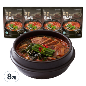 교동식품 프리미엄 염소탕, 8개, 450g