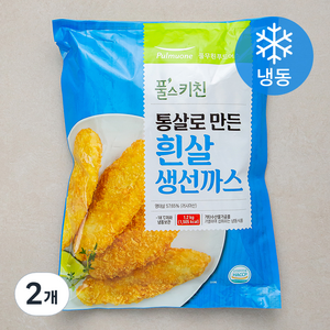 풀무원 풀스키친 통살로 만든 흰살 생선까스 (냉동), 2개, 1.2kg